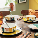Argos Habitat Geo Decal 12 Piece Dinner Set Multicoloured- Buy online at McGrocer