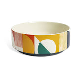 Habitat Geo Decal multicoloured 12 piece dinner set, imported from the UK