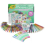 Crayola Colours of Kindness Art Case over 70 pieces (British brand)