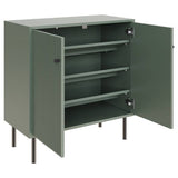 Argos GFW 2 Door Storage Unit Green Storage Cabinet H72.5 W70 D34cm- Buy online at McGrocer