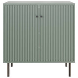 GFW 2 Door Storage Unit in green, imported from the UK
