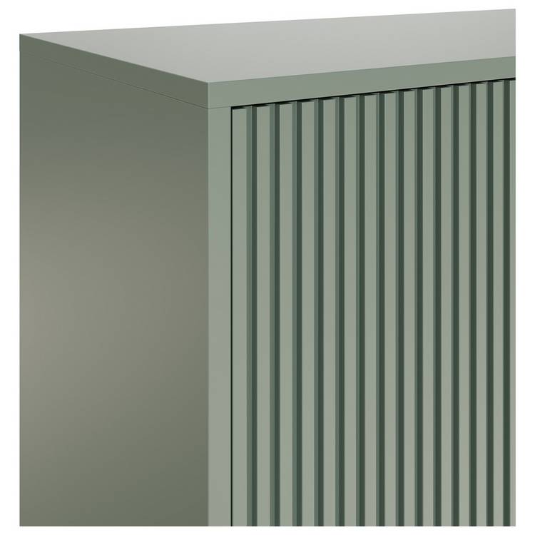 GFW 2 Door Storage Unit in green, imported from the UK