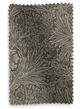 William Morris Grey Marigold Velvet roman blind (British brand)
