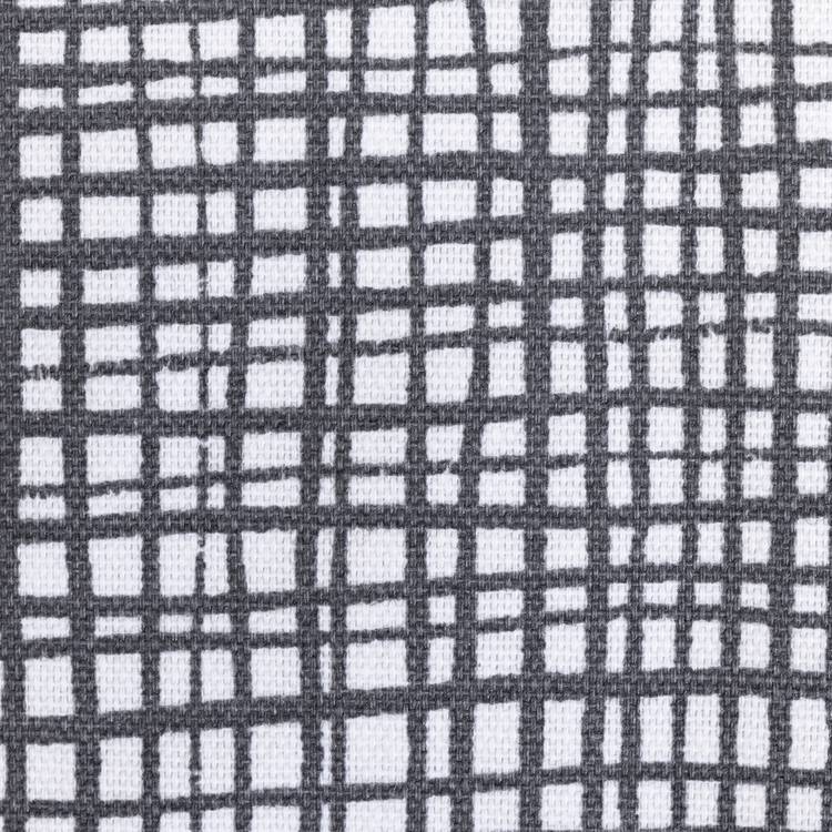 Habitat charcoal grid wipe clean tablecloth (British brand)