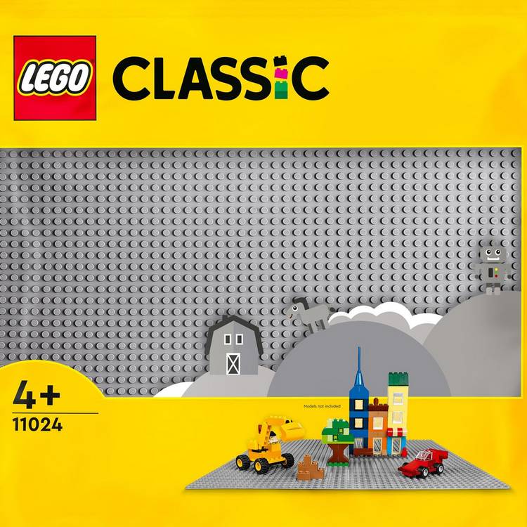 LEGO grey building board 48x48 baseplate (British brand)