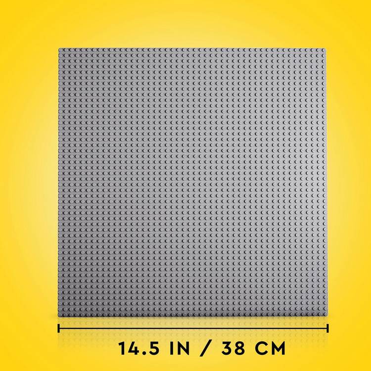 LEGO grey building board 48x48 baseplate (British brand)