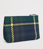 Harrods small tartan logo pouch H15xW23xD3cm, imported from the UK