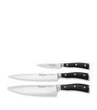 Wusthof Classic Ikon three-piece knife set (British brand)