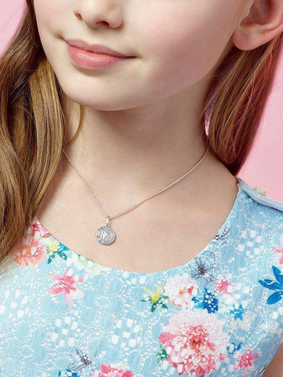 Next Silver Mini B St Christopher Pendant- Buy online at McGrocer