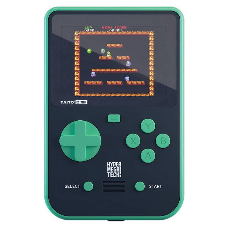 Hyper Mega Tech Taito Super Pocket retro handheld console - British product