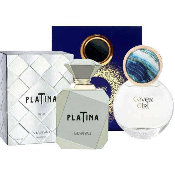 Maryaj Platina and Cover Girl perfume bundle set 200ml, UK version