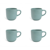 Habitat stoneware mugs set of 4 in duck egg (British brand)