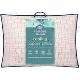 Argos Silentnight Restore Cooling Copper Medium Pillow- Buy online at McGrocer