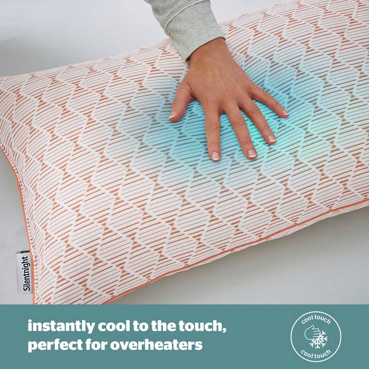 Silentnight cooling copper medium pillow, imported from the UK