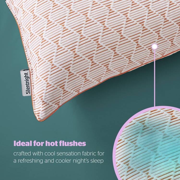 Silentnight cooling copper medium pillow, imported from the UK