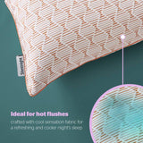Silentnight cooling copper medium pillow, imported from the UK