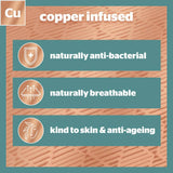 Silentnight cooling copper medium pillow, imported from the UK