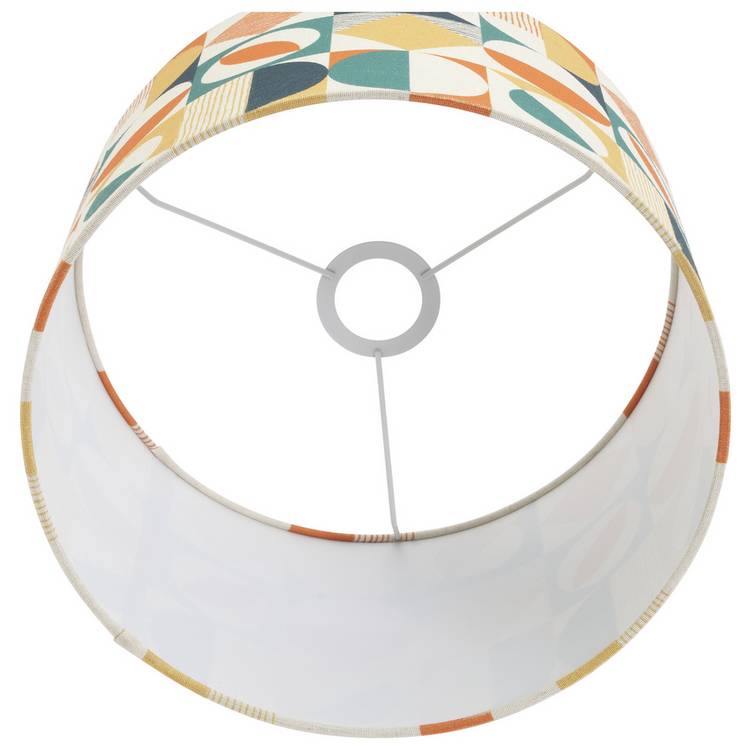 Habitat geometric easy fit lampshade 30cm, imported from the UK