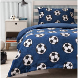 Argos Home toddler fleece football bedding set, UK version