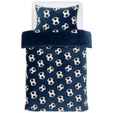 Argos Home toddler fleece football bedding set, UK version
