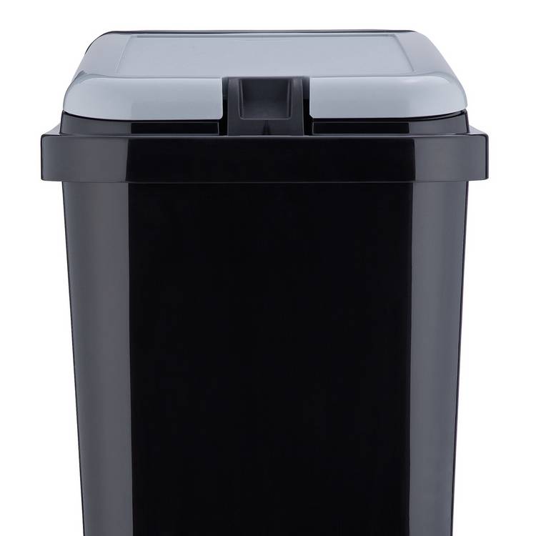 Argos Home trio recycling bins black 45L, imported from the UK