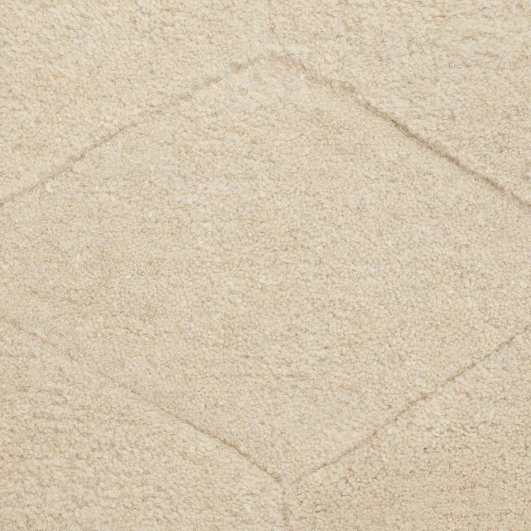 Habitat Geo Carved Rug 120x170cm Natural (British brand)