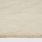 Habitat Geo Carved Rug 120x170cm Natural (British brand)