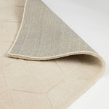 Habitat Geo Carved Rug 120x170cm Natural (British brand)