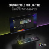 Corsair K55 Core Steel wired gaming keyboard grey, UK version