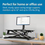 Kensington single monitor arm black up to 27 inch (British brand)