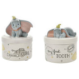 Argos Disney Tooth & Curl Dumbo Pots Baby Keepsake Set 10cm- Buy online at McGrocer