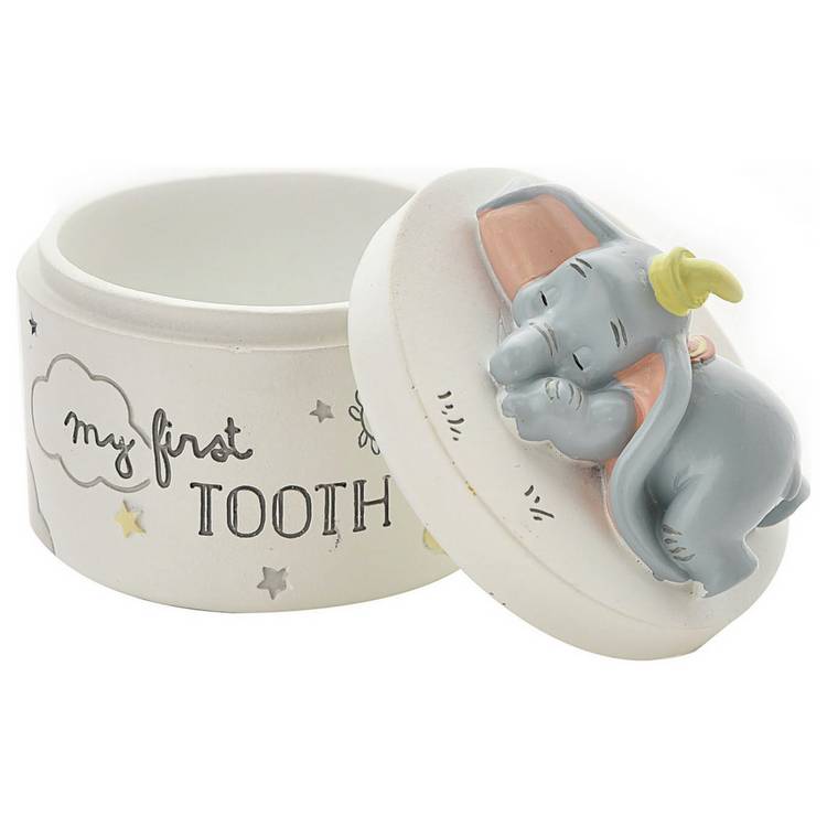 Disney Dumbo tooth and curl pots ceramic set, UK version