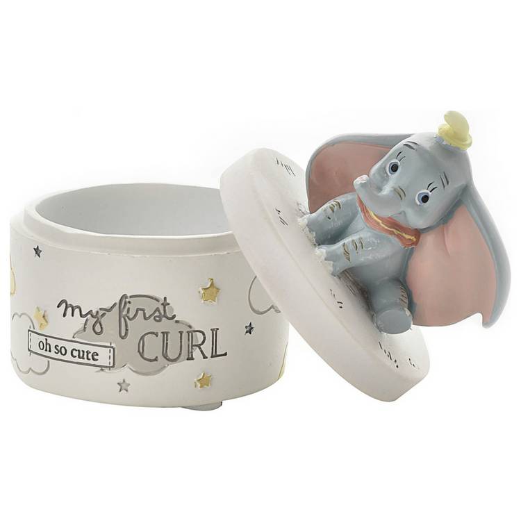 Disney Dumbo tooth and curl pots ceramic set, UK version