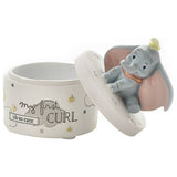 Disney Dumbo tooth and curl pots ceramic set, UK version