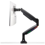 Kensington SmartFit single monitor arm black - British product