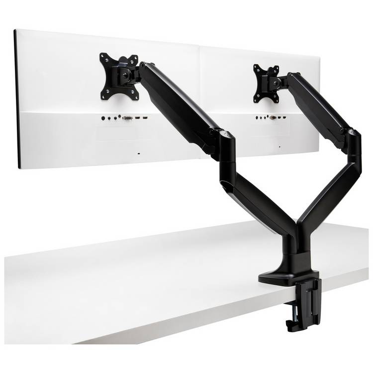 Kensington SmartFit dual monitor arm for 13-34 inch screens (British brand)