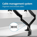Kensington SmartFit dual monitor arm for 13-34 inch screens (British brand)