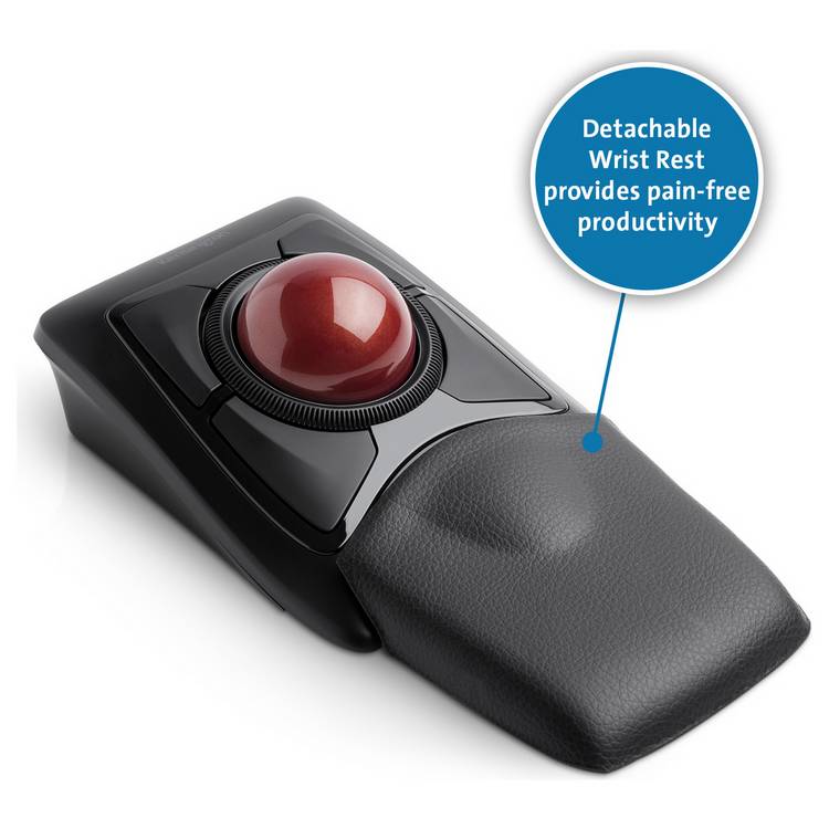 Kensington Expert Trackball wireless mouse black, UK version