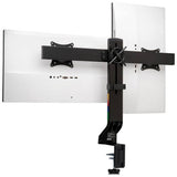Kensington SmartFit black dual monitor arm - British product