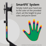 Kensington SmartFit black dual monitor arm - British product
