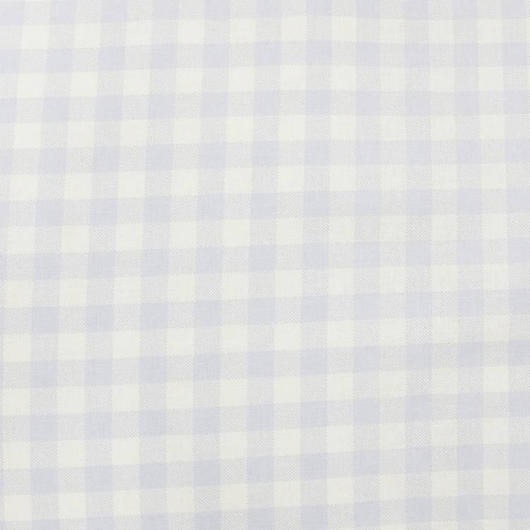 Argos Home cotton gingham sky blue bedding set single (British brand)