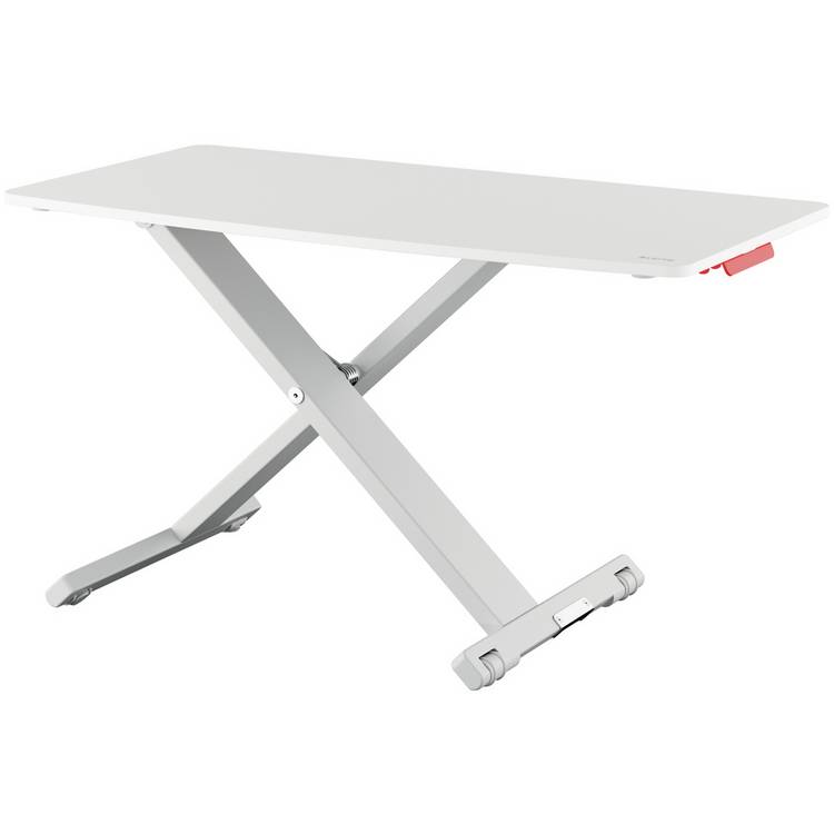 Leitz standing desk converter white compact footprint, UK version