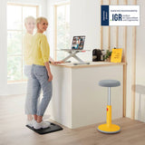 Leitz standing desk converter white compact footprint, UK version