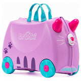 Trunki Cassie Cat ride-on suitcase purple - British product