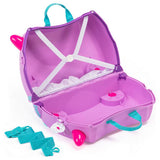 Trunki Cassie Cat ride-on suitcase purple - British product
