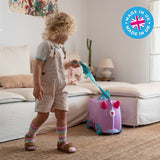 Trunki Cassie Cat ride-on suitcase purple - British product