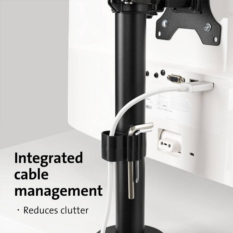Kensington vertical stacking dual monitor arm - British product
