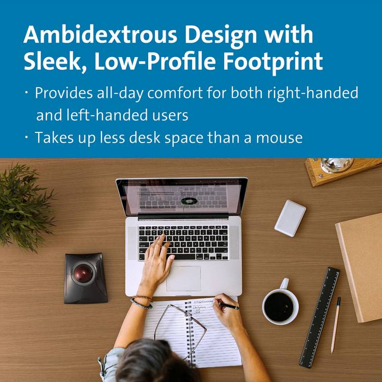 Kensington SlimBlade Pro trackball wireless mouse (British brand)