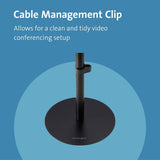 Kensington telescoping desk stand A1010 black, UK version