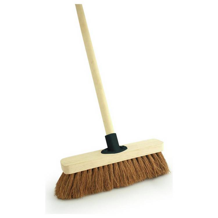 Charles Bentley two-broom set soft coco and stiff bassine, UK version